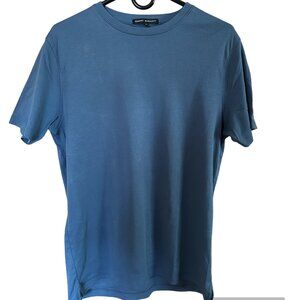 Robert Barakett Georgia Crewneck T-Shirt BERING SEA Color: Blue, Size: Medium
